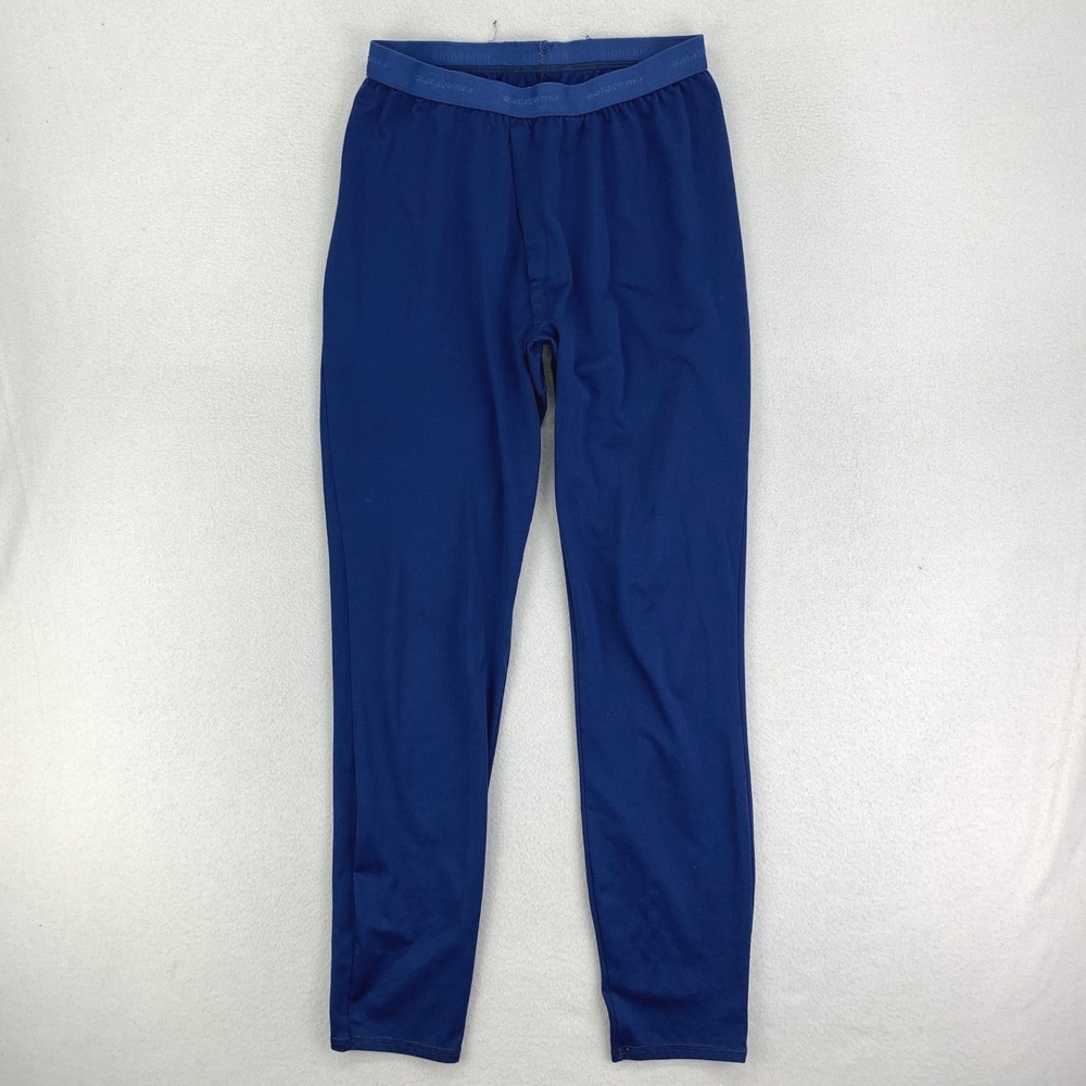 Vintage Patagonia Capilene Performance Baselayer Pants Mens Large Blue Outdoor‎